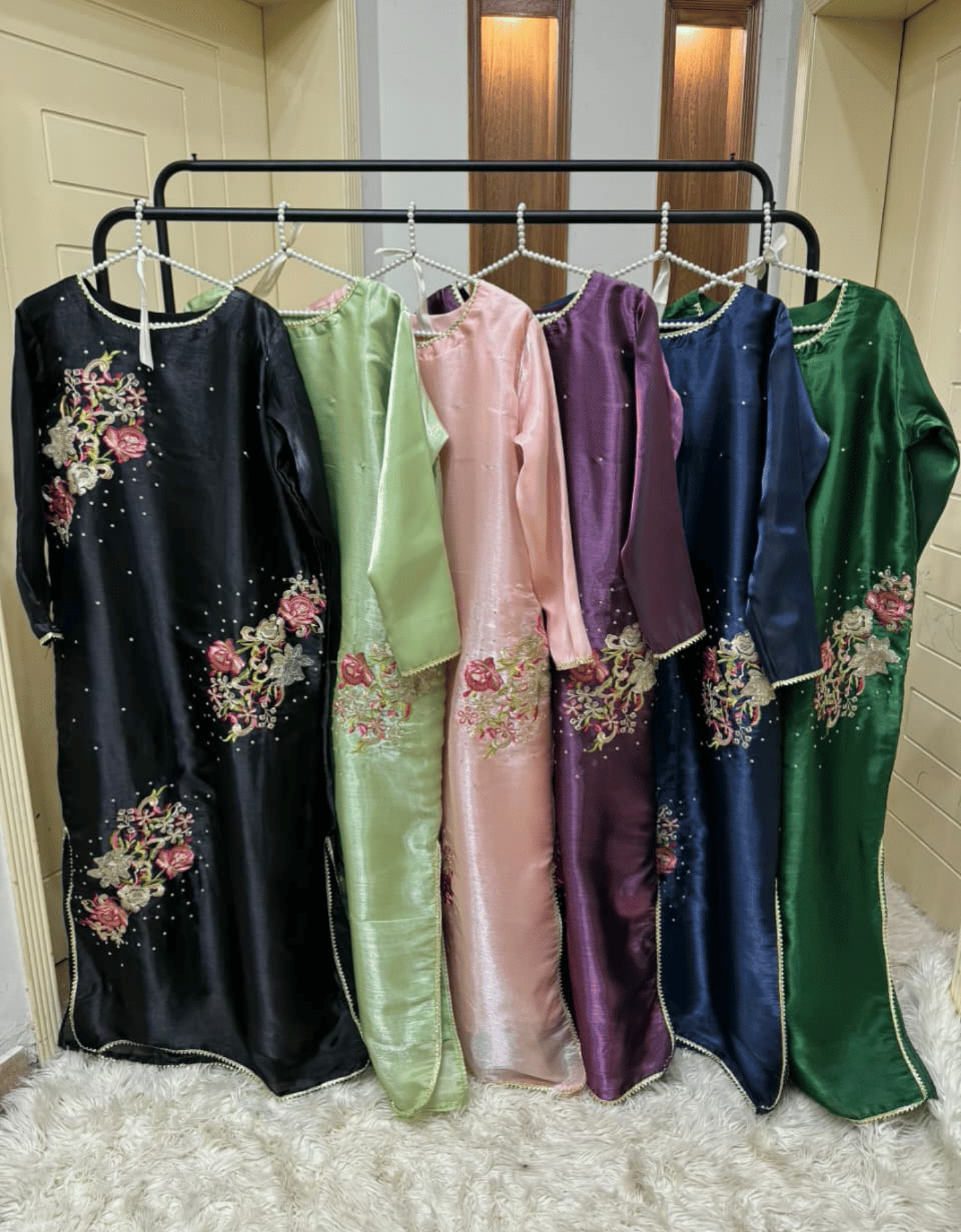 Shesha Silk Kaftan – Party Wear Collection