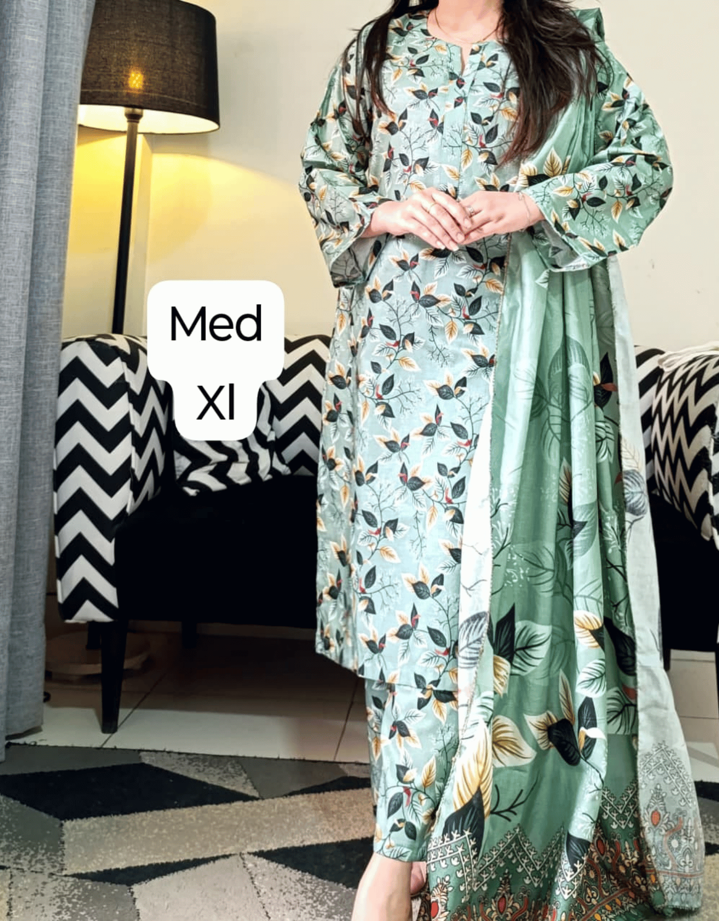 Lawn 3PC Stitched Suit – Printed Summer Wear