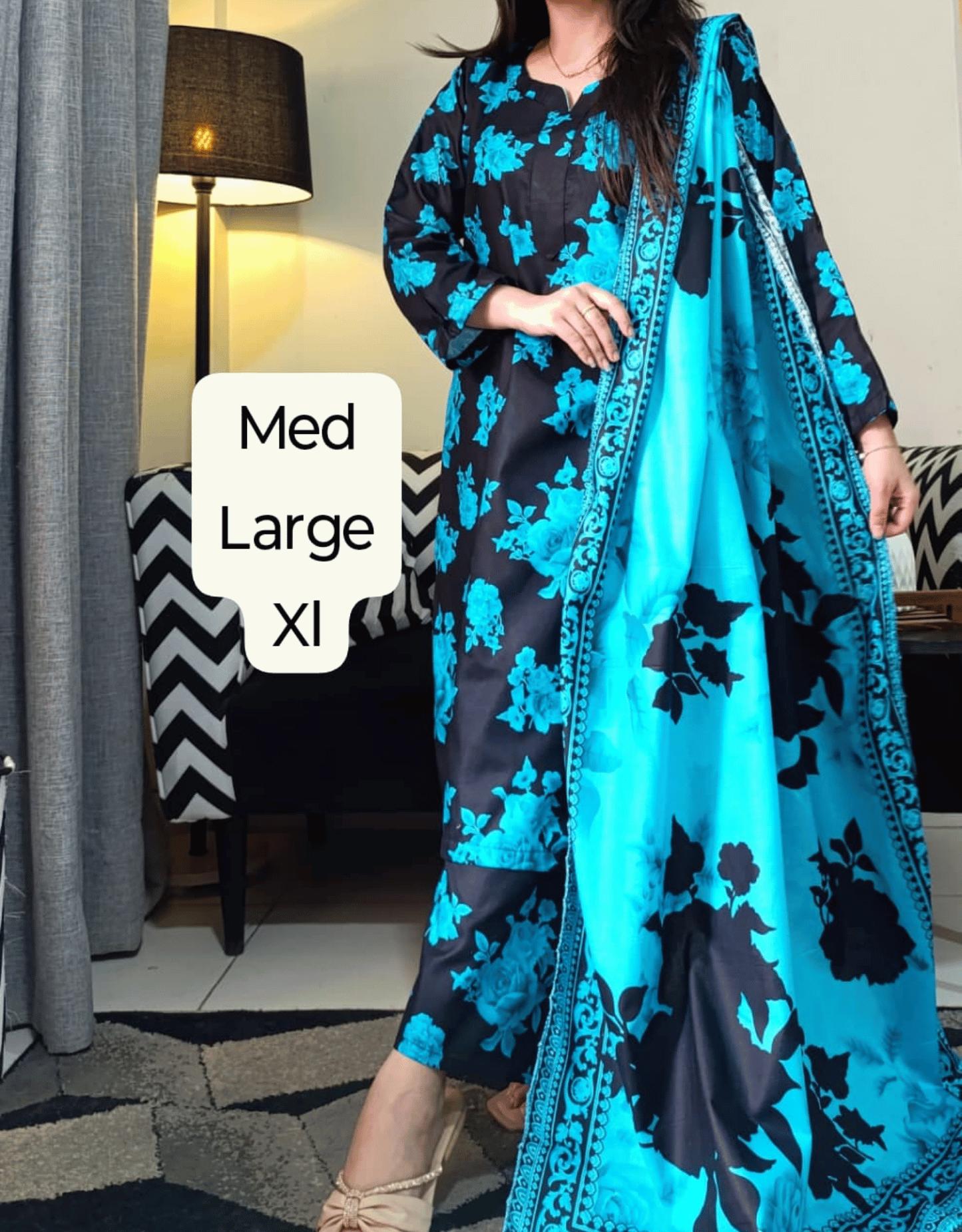 Lawn 3PC Stitched Suit – Printed Summer Wear